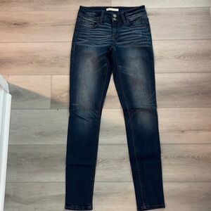 Buckle Women's Deep Indigo Skinny Jeans